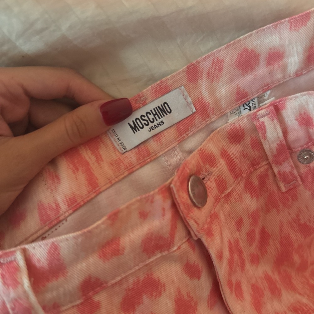 Vintage Moschino leopard print pants - Picture 3 of 5